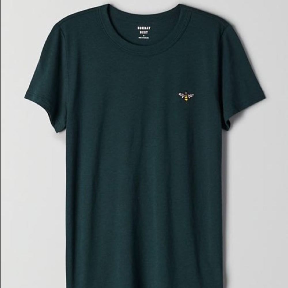 Aritzia Sunday Best Candy T-Shirt in Everest/Bee